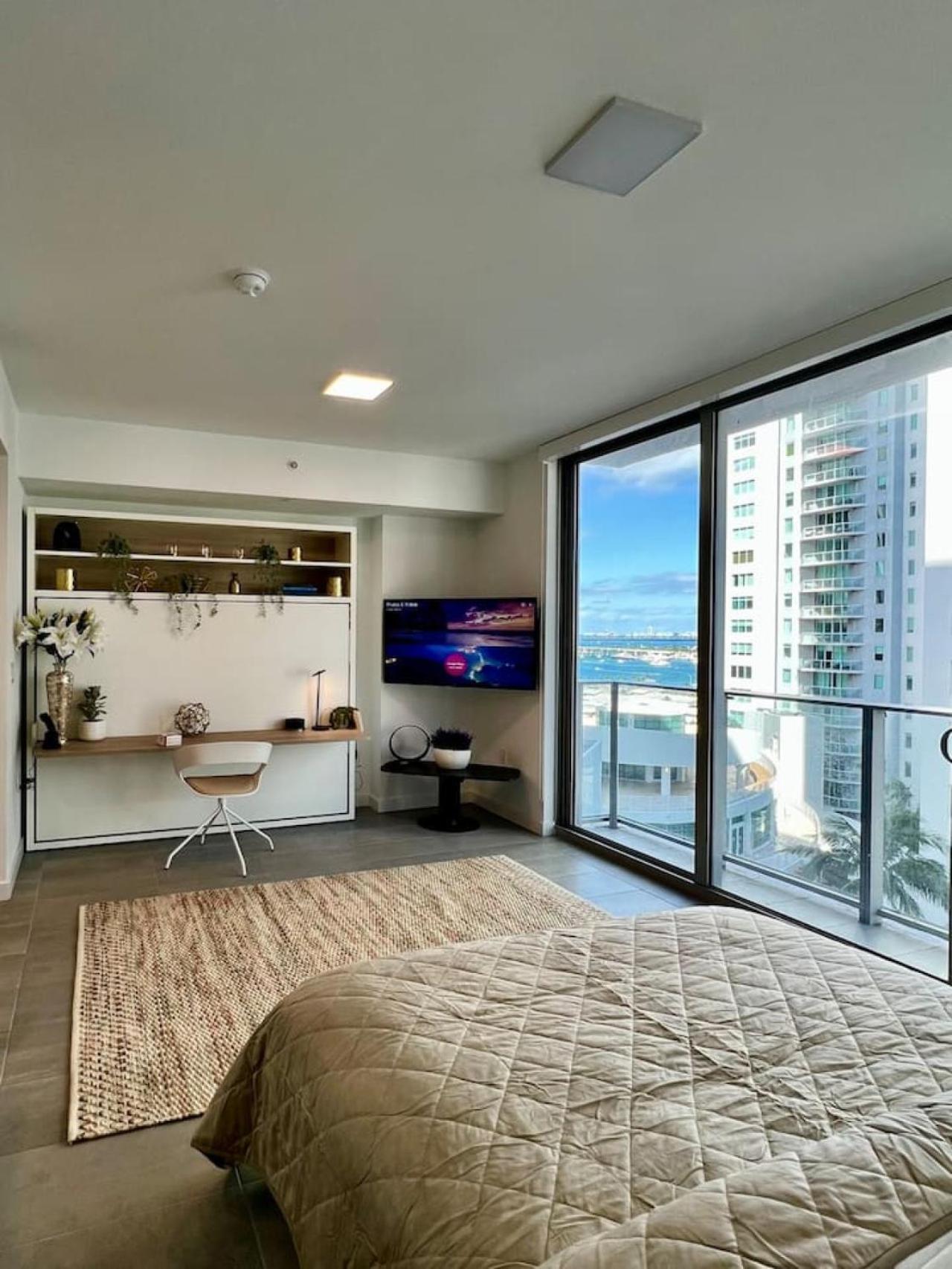 Upscale Ocean View Studio Pool And Gym Villa Miami Exteriör bild